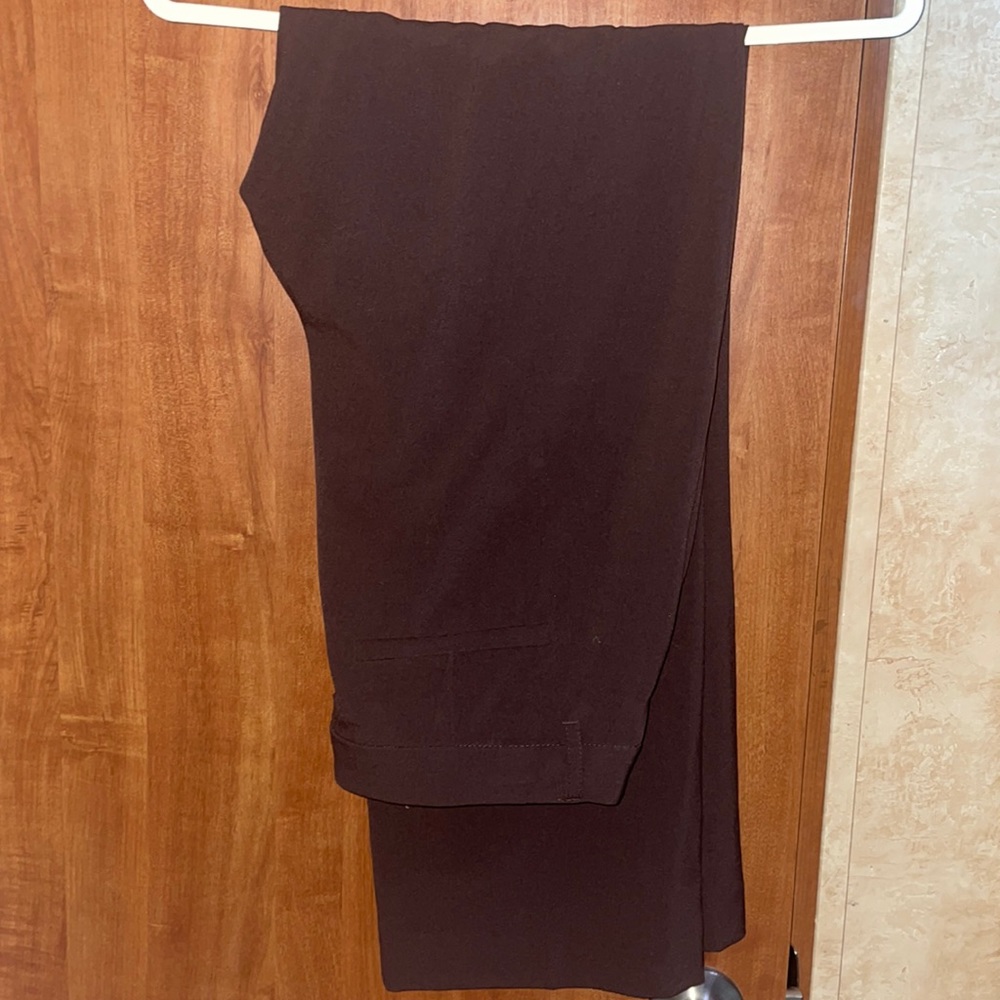 Brown, dress pants size 6 regular